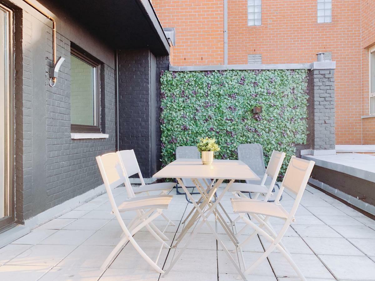 Luxury Apart' Mons City Center With Terrace Apartment Bagian luar foto
