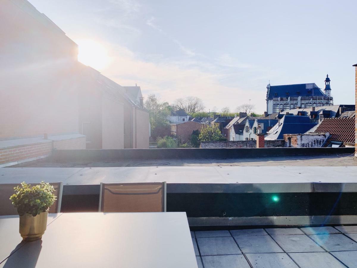 Luxury Apart' Mons City Center With Terrace Apartment Bagian luar foto
