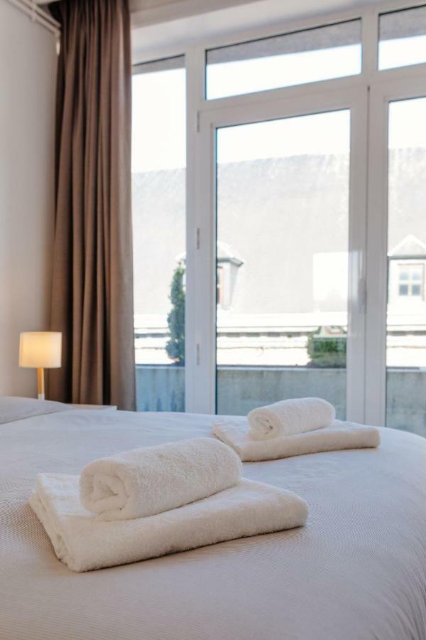 Luxury Apart' Mons City Center With Terrace Apartment Bagian luar foto