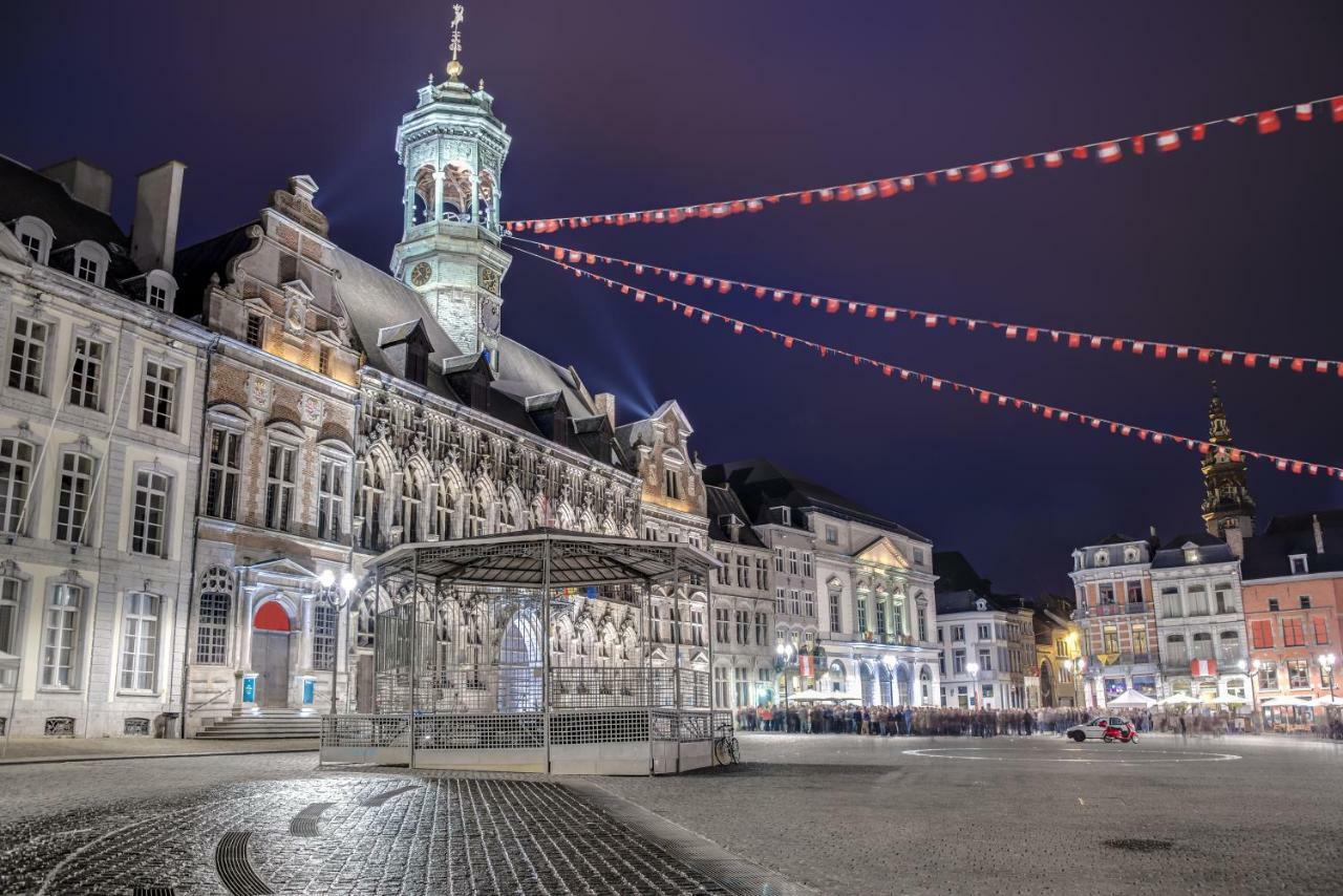 Luxury Apart' Mons City Center With Terrace Apartment Bagian luar foto