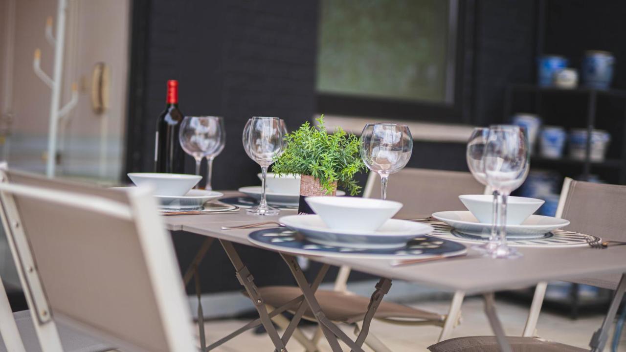 Luxury Apart' Mons City Center With Terrace Apartment Bagian luar foto
